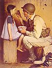 Norman Rockwell The American Way painting